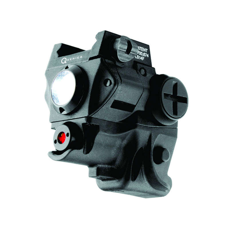 iProtec Q-Series Subcompact Pistol Red Laser Sight + Led Light