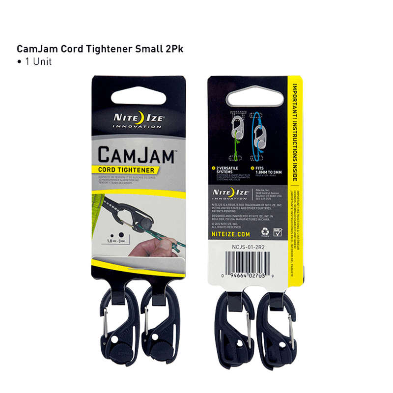 Nite Ize Camjam Small Cord Tightener - 2 Pack