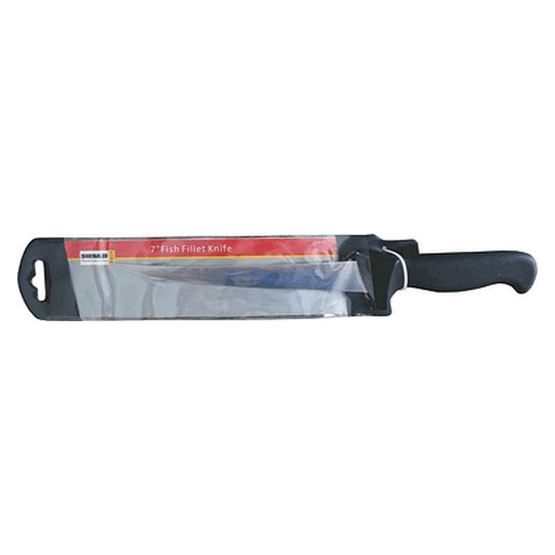 Shibazi P9001-T3 7 Fish Fillet Knife PVC Hang Sheath