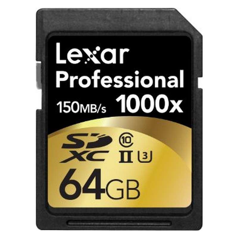 Lexar SD Pro 1000x 64GB UHS II