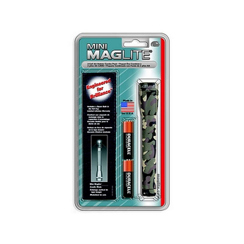 Maglite AA Holster Combo Pack Camo