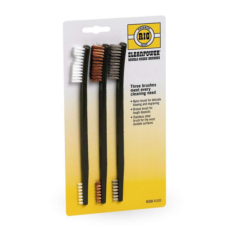 Birchwood Casey RIG Cleanpower Double-Ended Brushes