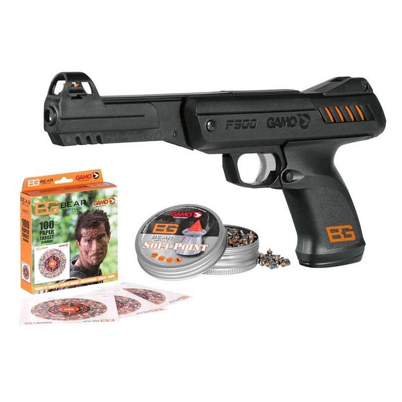 Gamo Air Pistol 4.5mm Survival Set Bear Grylls