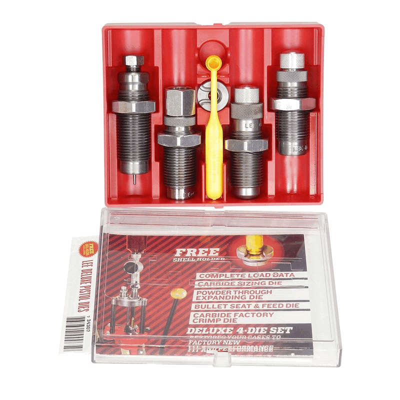 Lee Die Set 38 Spl (4) Carbide Deluxe