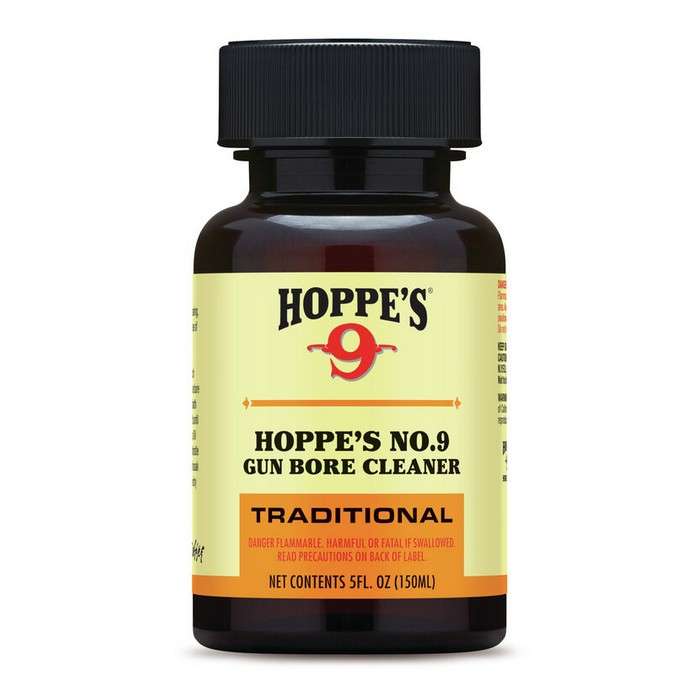 Hoppes No. 9 5 oz Gun Bore Cleaner Bottle