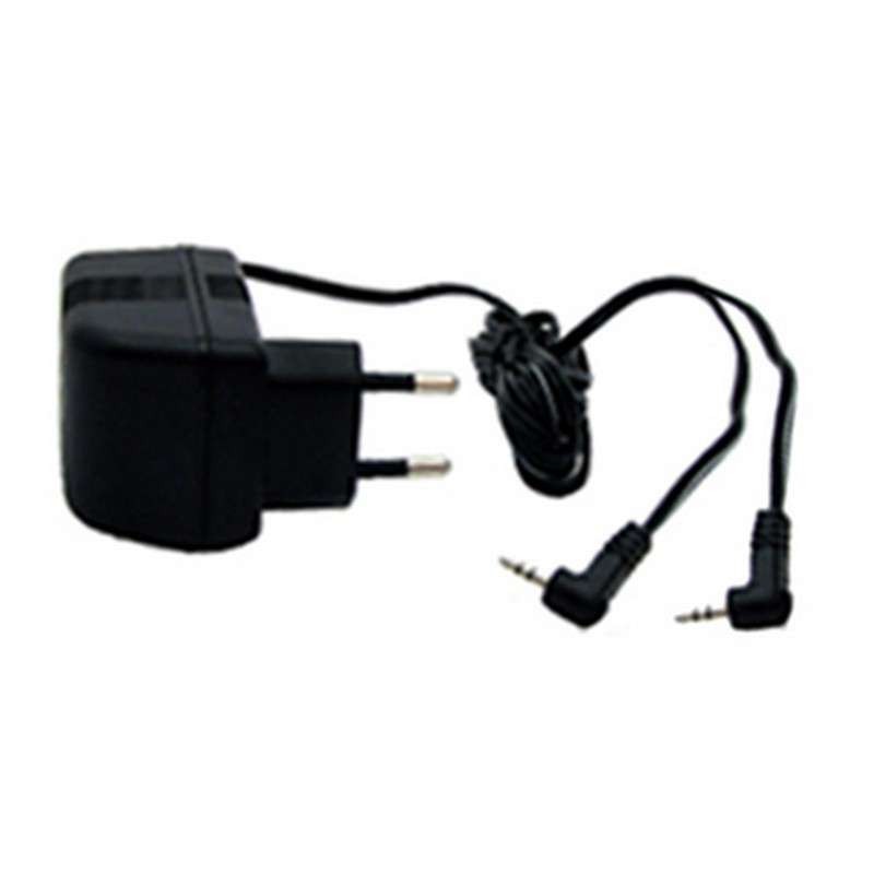 Zartek COM8 twin lead mains adaptor 6v