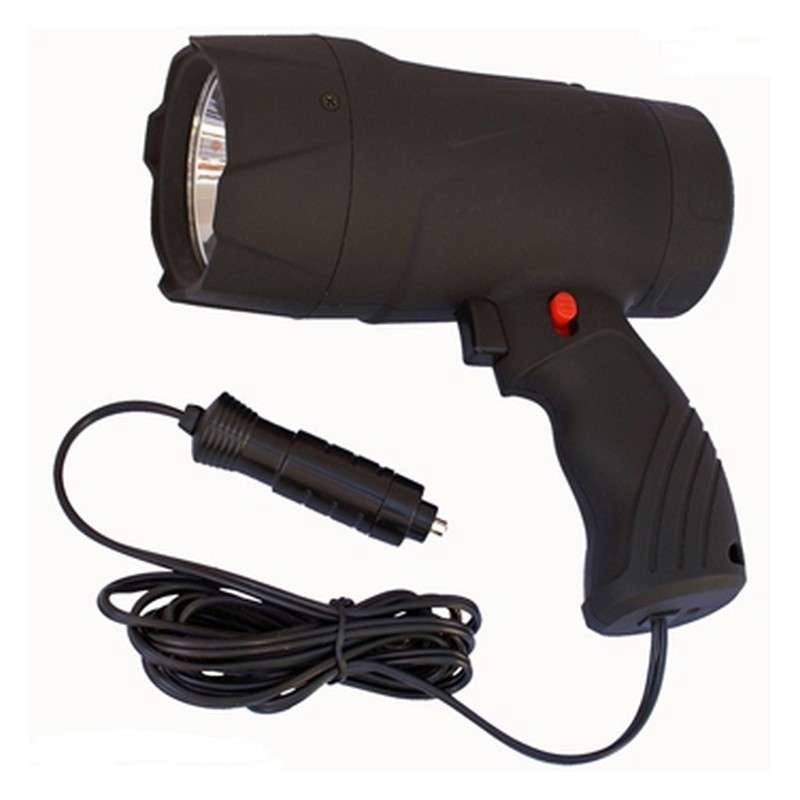 Zartek Spotlight LED 3W 160 lumen with Vehicle adaptor 3m cable & detach RED lens