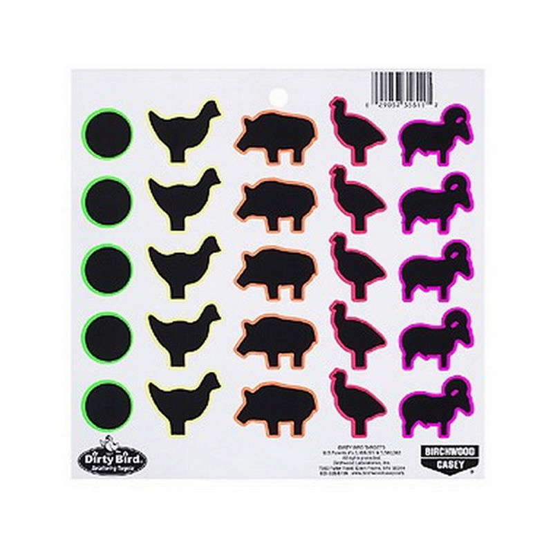 Birchwood Casey Target D/Bird Multi/Col Animal