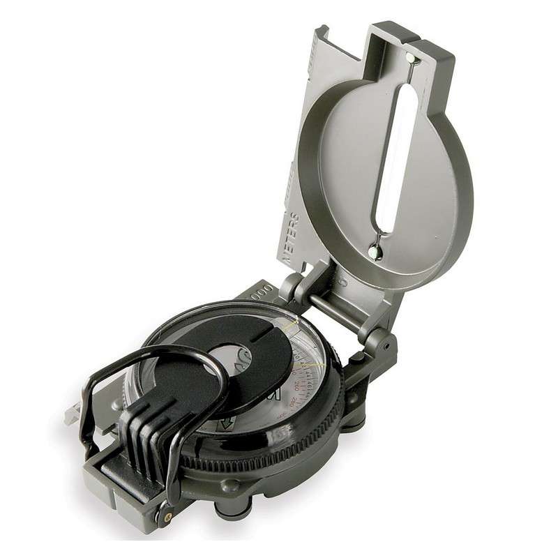 Brunton Metal lensatic liquid dampened compass (F-9077)