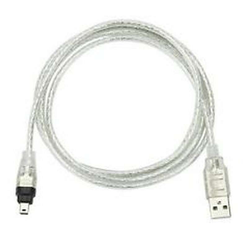 Vcom Firewire IEEE1394b 9-Pin to 4-Pin Cable 2m Length