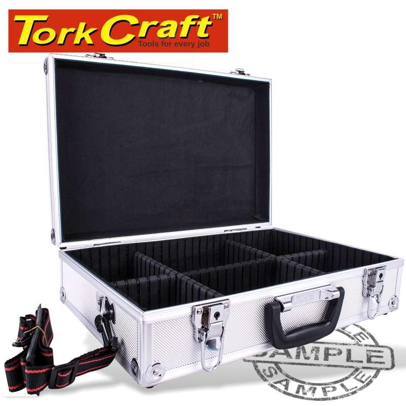 Tork Craft Aluminium Case 42.5 X 28.5 X 12 With 5 X Dividers