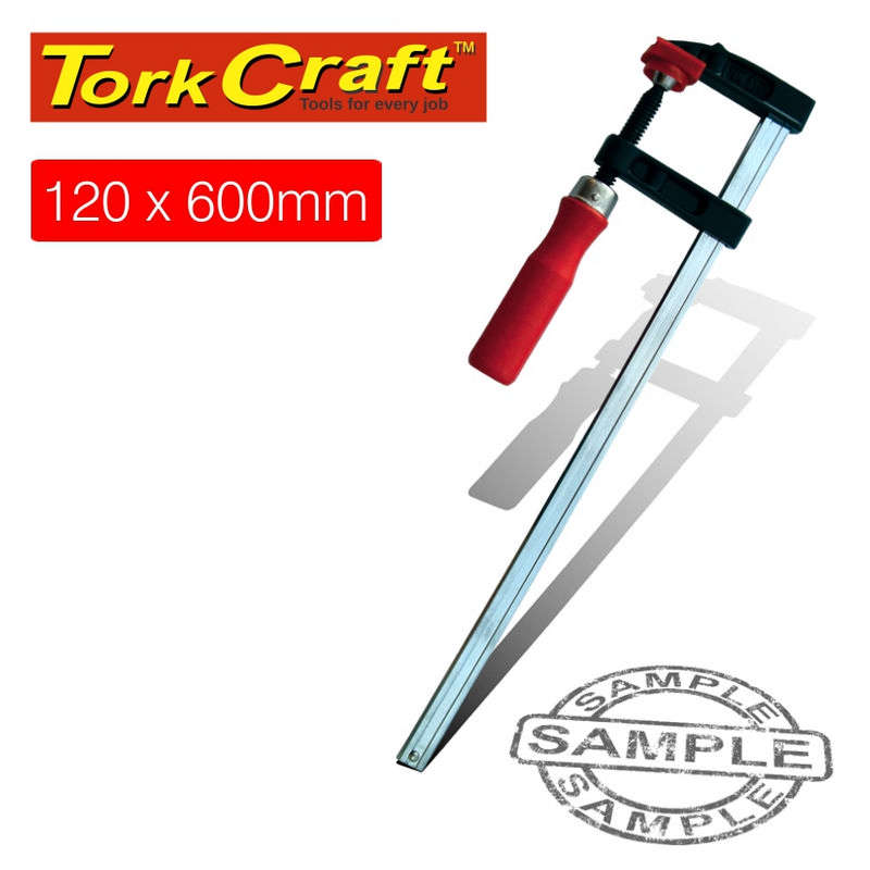 Tork Craft Clamp German F-Type 120 X 600mm