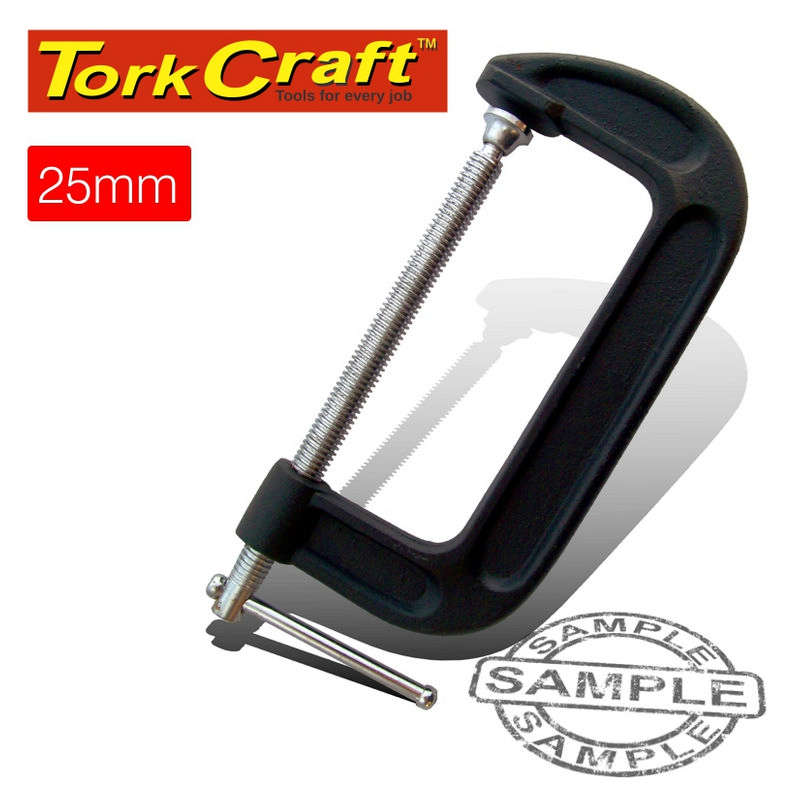 Tork Craft Clamp G Heavy Duty 1" 25mm