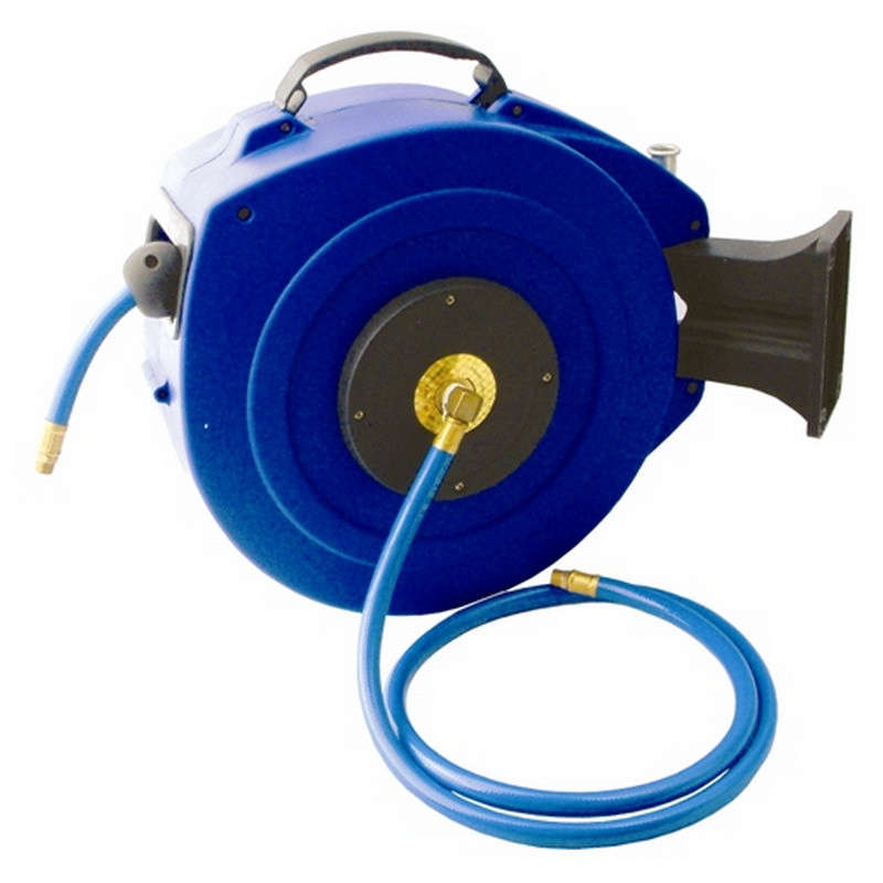 Tork Craft Air Hose Reel 15m X 9.5mm(3/8) Pu Hose  P/P Casing Wall Mounted