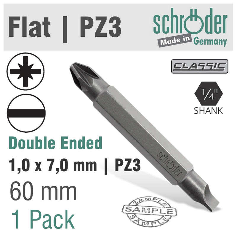 Schroder D/End 1.0x7.0/Pz3 50mm 1/Pack