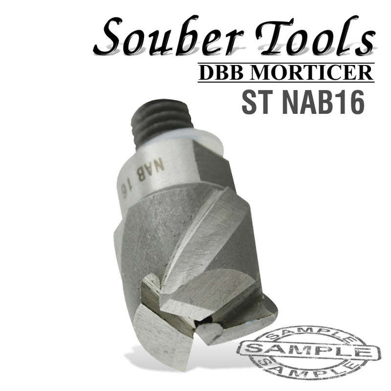 Souber Tools Cutter 16.2mm /Lock Morticer For Aluminium New Screw Type