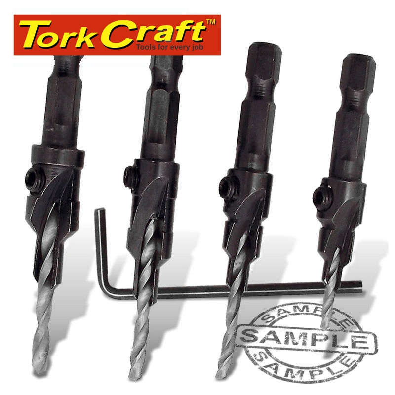 Tork Craft Screw Pilot Set 5pce Carded