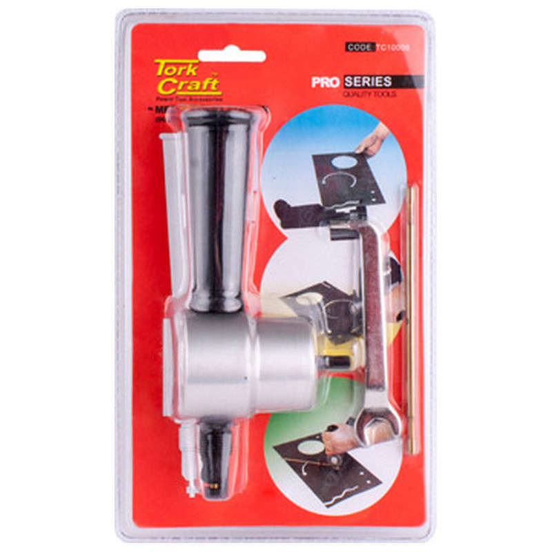 Tork Craft Nibbler Attachment For Drills For Cutting Sheet Metals