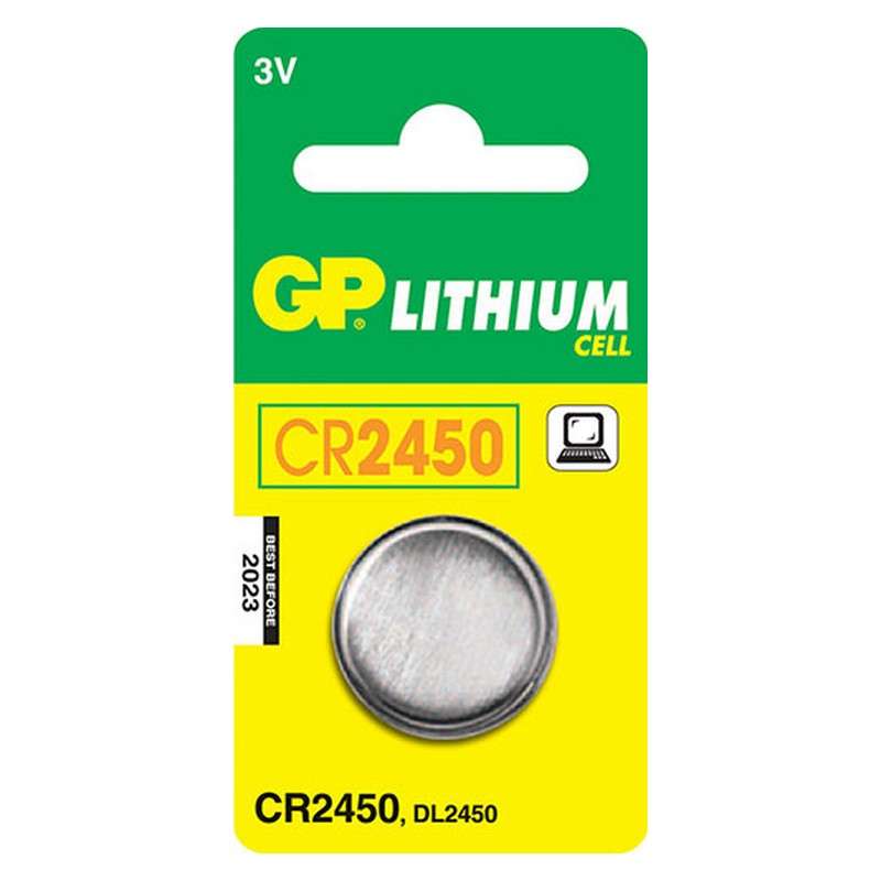GP CR2450 Lithium Battery Card 1