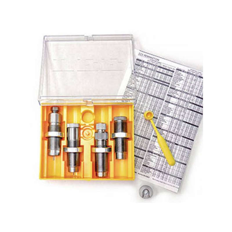 Lee Die Set 9mm Luger (4) Carbide Deluxe