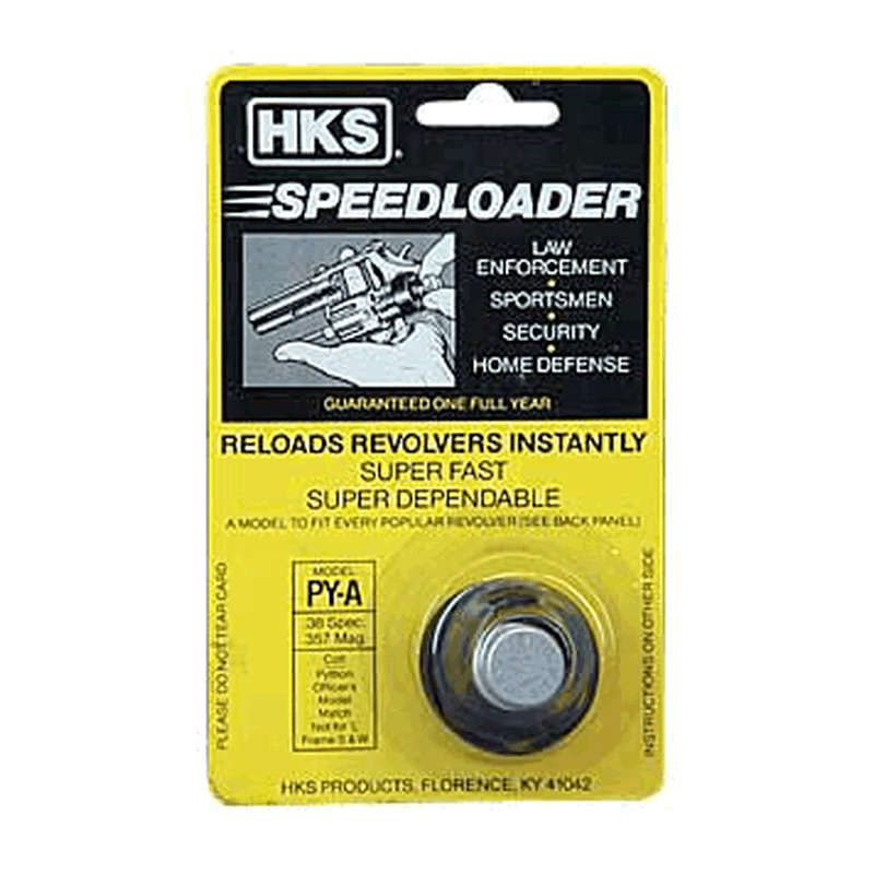 HKS SPEEDLOADER 38/357 6-RD