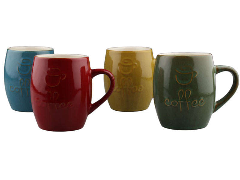 Gourmand 400Ml Stoneware Coffee Mug - Lime (14335L)