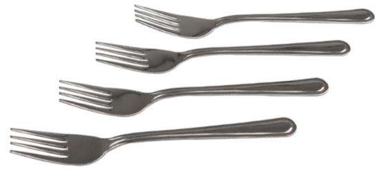 Wellberg 4PCS SS Fork Set (XY808F)