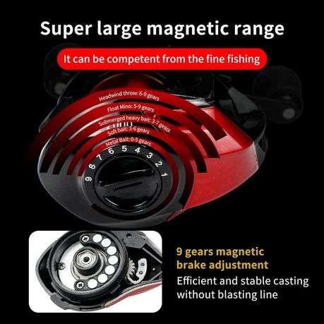 Luye PRO Baitcasting Reel AE2000