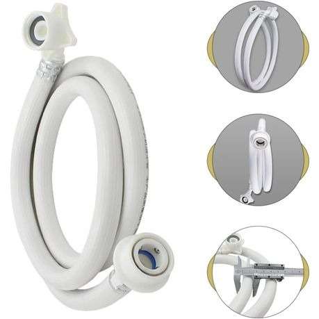Premium 2.5m Washing Machine Pipe With Quick Release