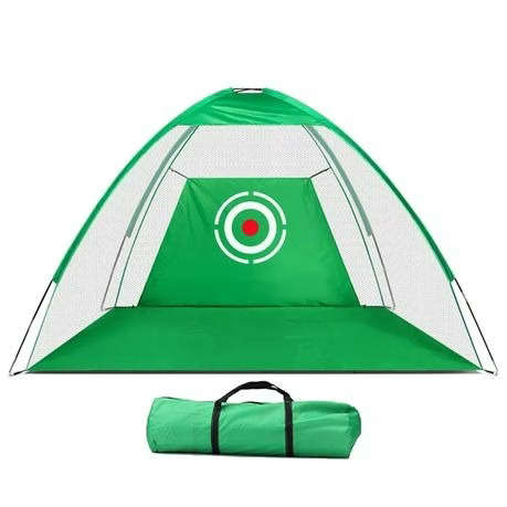 Portable Golf Practice Net 200 cm x 140 cm with Carry Bag - Green