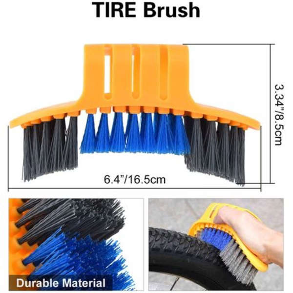 Bicycle Cleaning Kit - 10 Piece