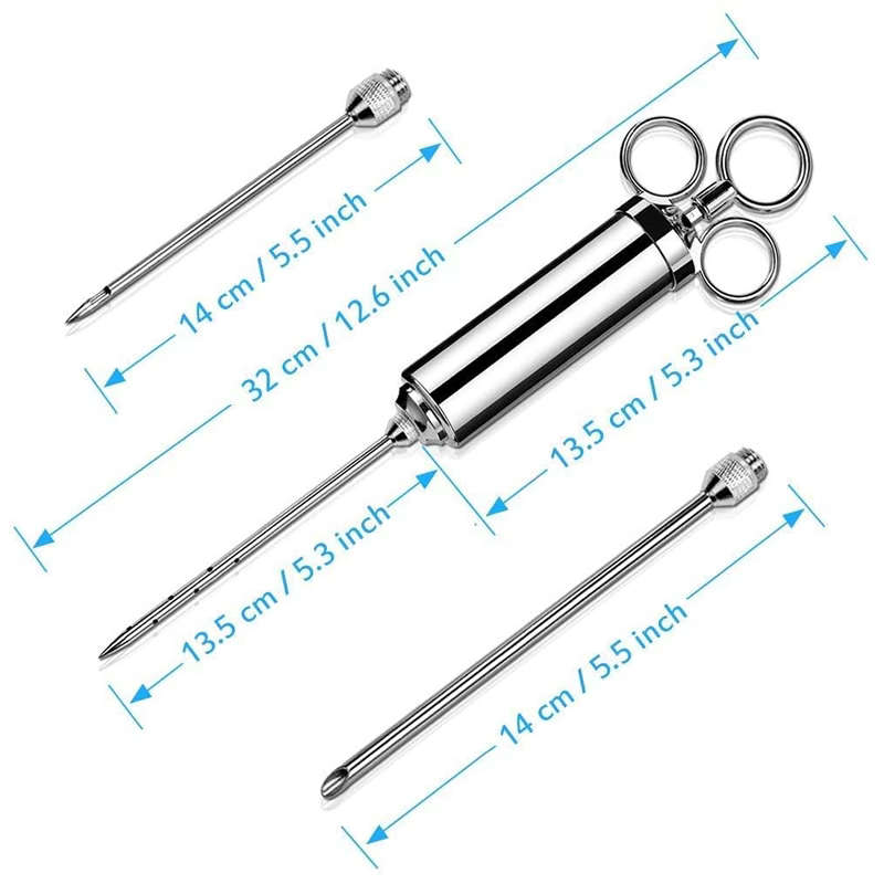 Meat Injector Set & Digital Thermometer