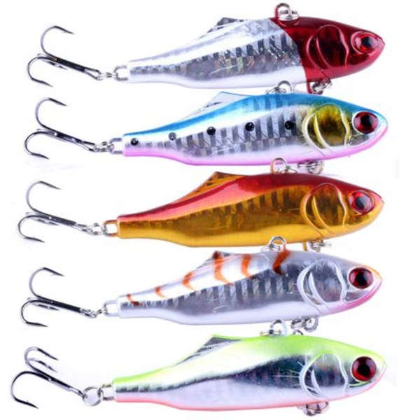 HENGJIA 5pc Hard Bait Lures (7cm, 24g each)