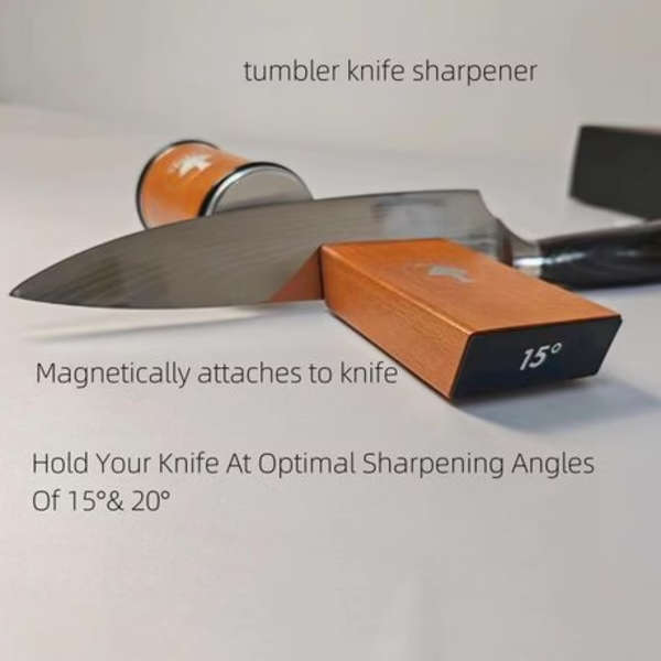 Rolling Knife Sharpener (15 and 20 Degrees)