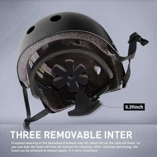 Helmet and Pad Set for Skateboading, Rollerblading/BMX etc