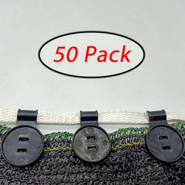 50 Piece Shade Net Clip (Round)