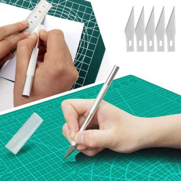 13 Piece Aluminum Alloy Craft Knife Handmade Tool Set