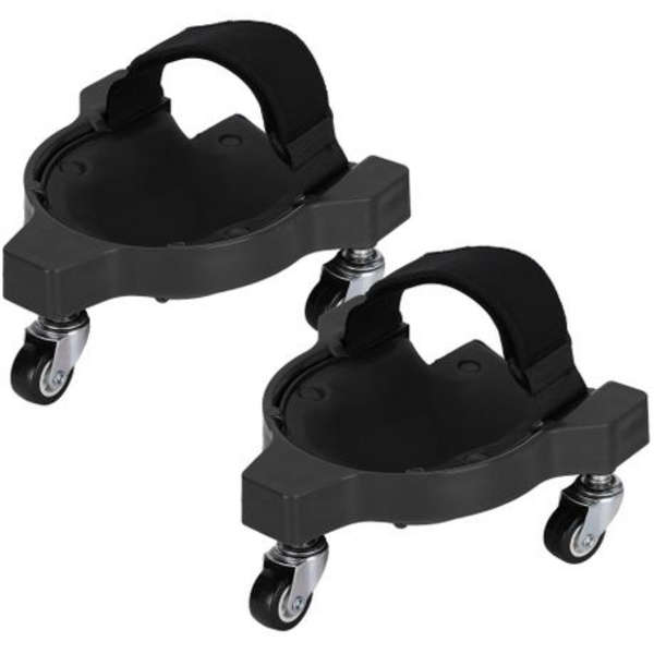 2 Piece Rolling Knee Pads - 1 Pair