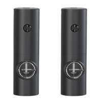 Adjustable Spice And Salt Electric Pepper Grinder - 2 Pieces
