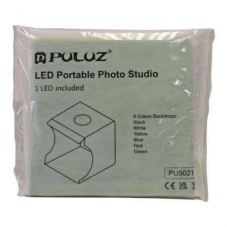 Puluz 20cm Portable Folding 550LM Studio Photo Lighting Box
