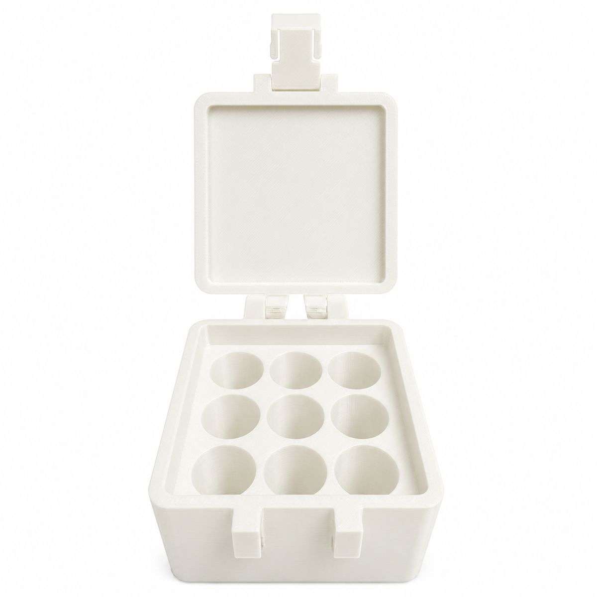 5BY5 Peptide Travel Container Compatible With Standard 3ml Vials - 9 Slot