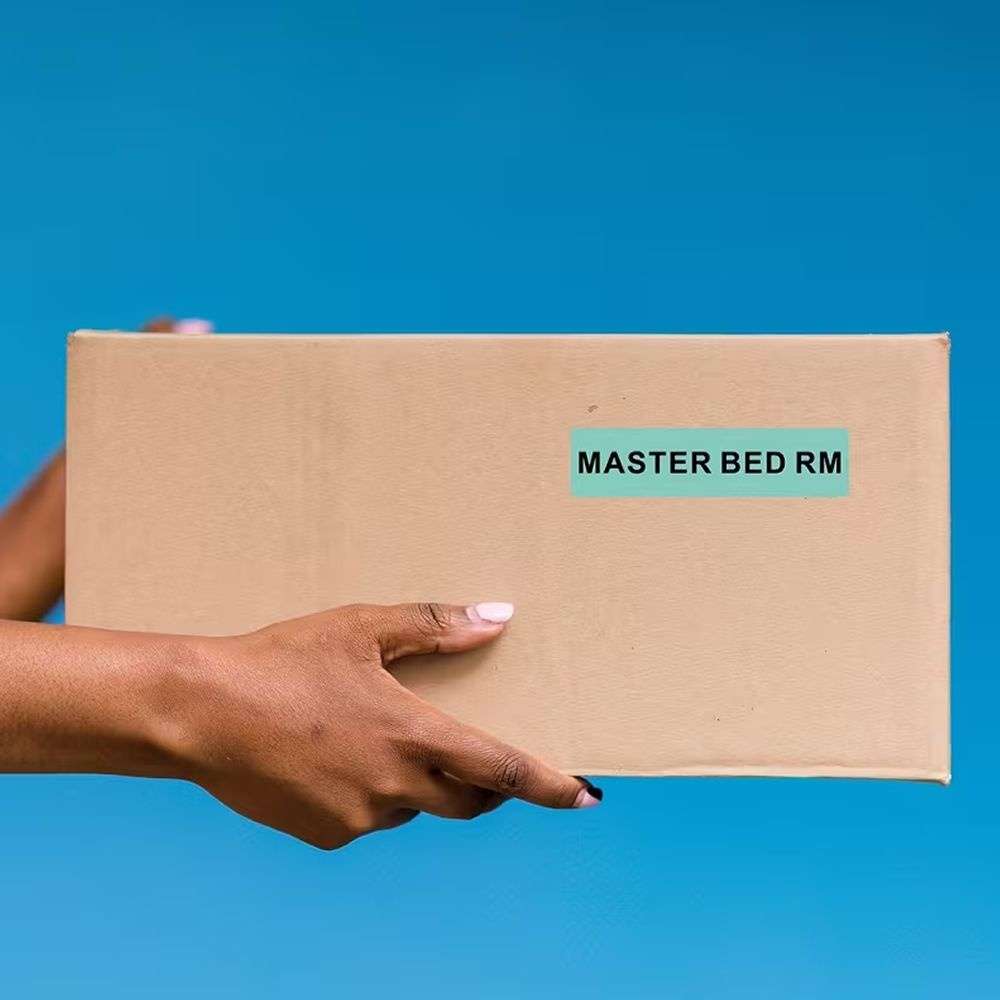 Moving Box Label Stickers 5-Pack - Room & Handling Labels