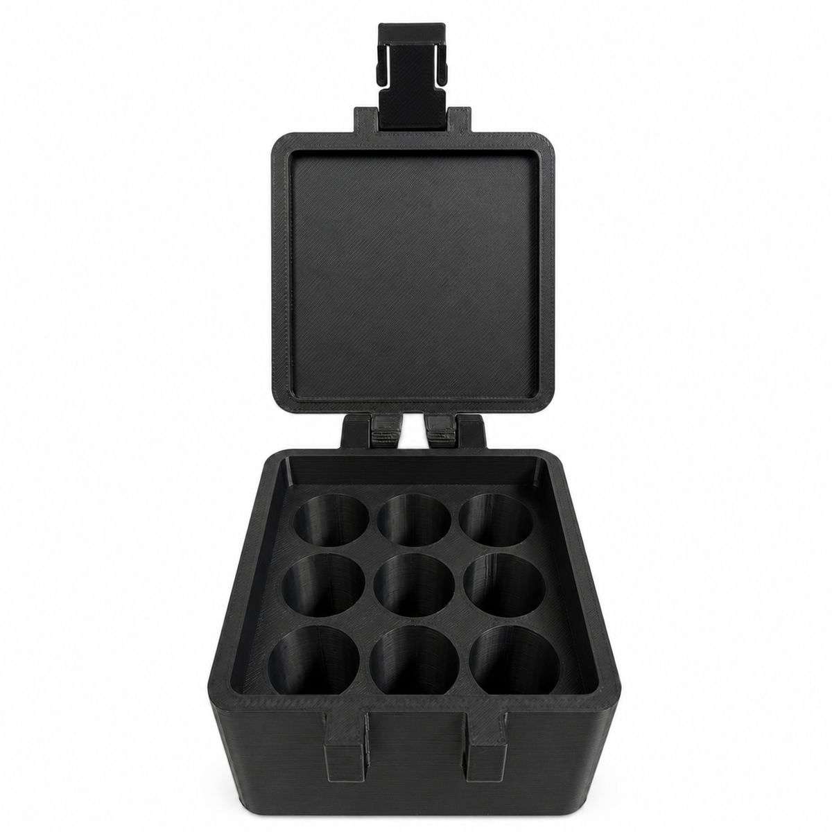 5BY5 Peptide Travel Container Compatible With Standard 3ml Vials - 9 Slot
