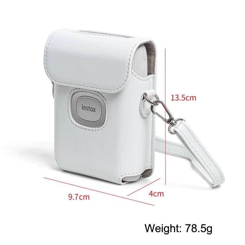 PU Leather Case & Strap for Instax Mini Link2