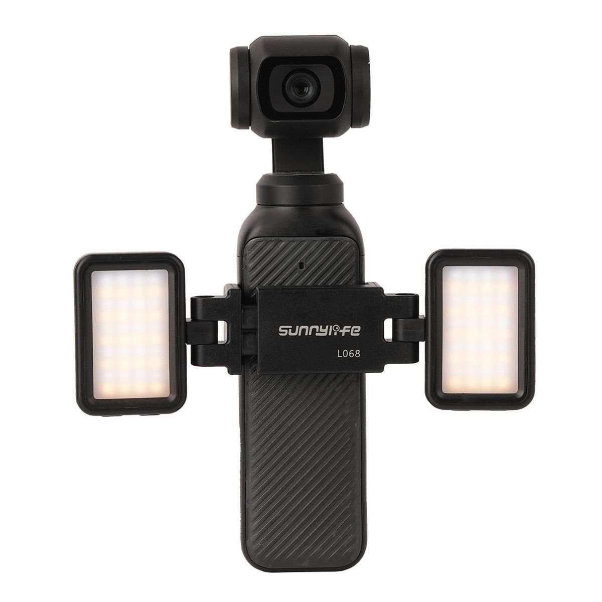 Sunnylife Adjustable Dual Fill Light for DJI Osmo Pocket 3 (Black)