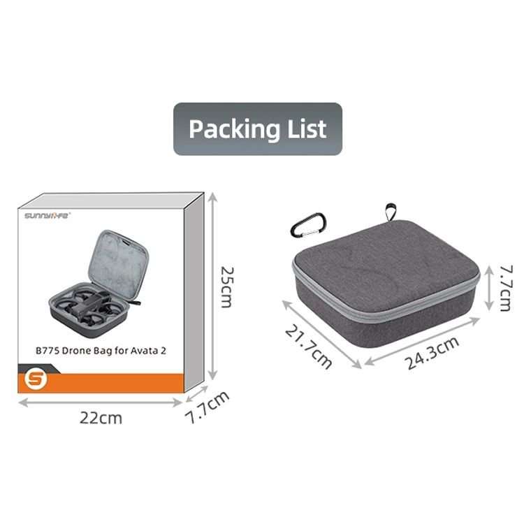SunnyLife Protective Case for DJI Avata 2 (Drone Only)