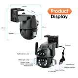 DualEye Dual-Lens Wifi Security Camera