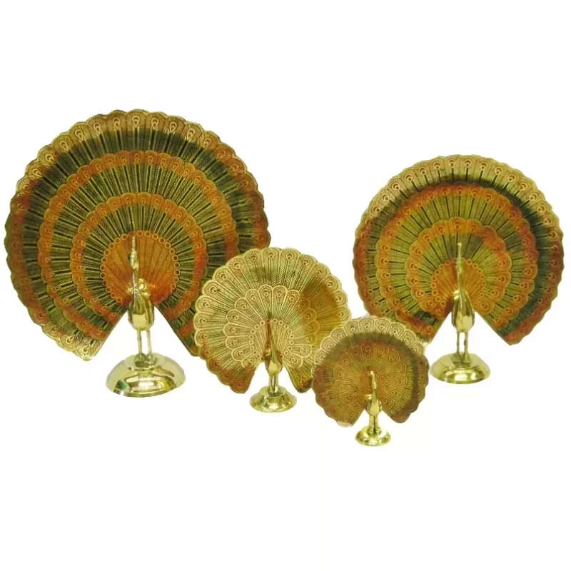 Peacock Family Set, 5 Piece