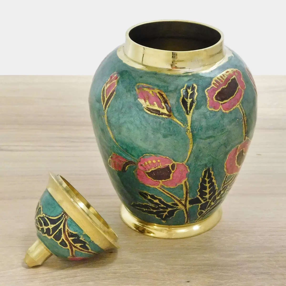 Ginger Jar Green with Lid