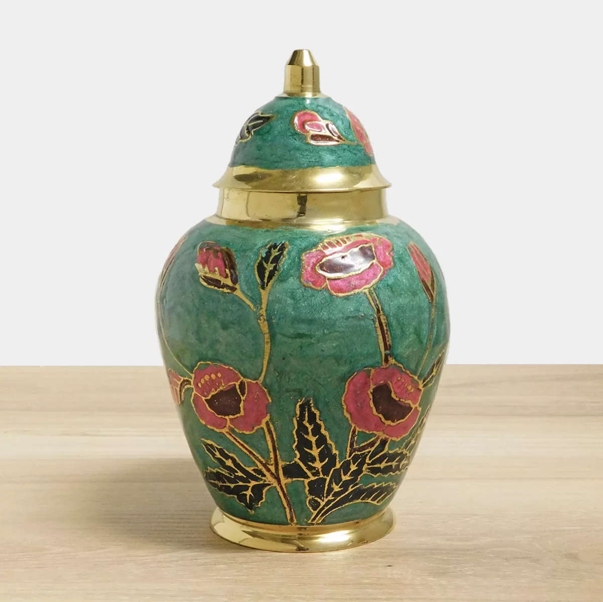 Ginger Jar Green with Lid